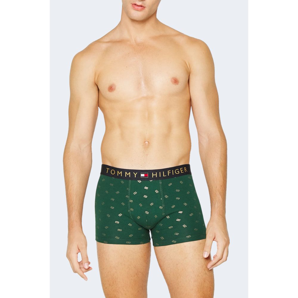 Tommy Hilfiger Green Cotton Boxers